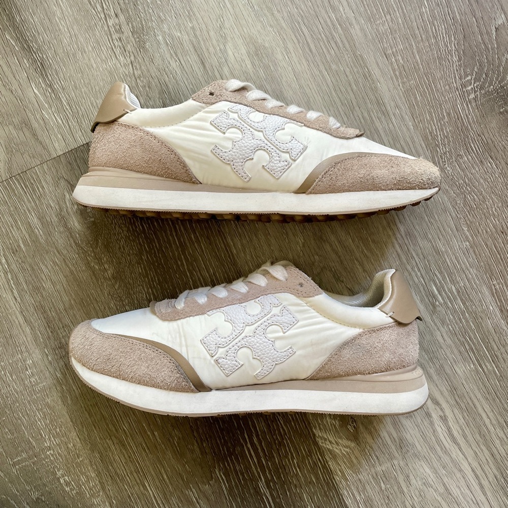 Tory Burch Destiny Trainer White/Avola